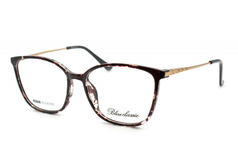 Модні пластикові окуляри з оправи Blue Classic 64176